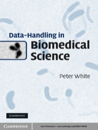 Imagen de portada: Data-Handling in Biomedical Science 1st edition 9780521194556