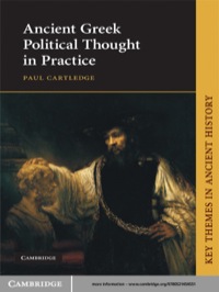 Cover image: Ancient Greek Political Thought in Practice 1st edition 9780521454551