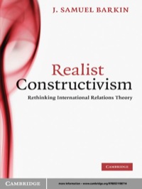 Imagen de portada: Realist Constructivism 1st edition 9780521198714