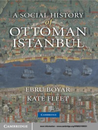 Imagen de portada: A Social History of Ottoman Istanbul 1st edition 9780521199551