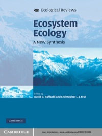 Imagen de portada: Ecosystem Ecology 1st edition 9780521513494