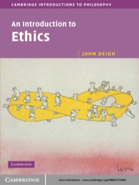 Cover image: An Introduction to Ethics 1st edition 9780521772464