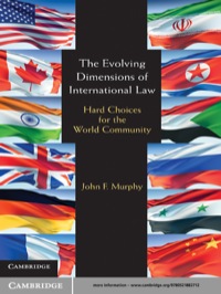 Imagen de portada: The Evolving Dimensions of International Law 1st edition 9780521882712