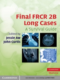 صورة الغلاف: Final FRCR 2B Long Cases 1st edition 9780521740692
