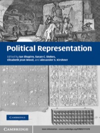 صورة الغلاف: Political Representation 1st edition 9780521111270