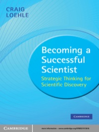 Imagen de portada: Becoming a Successful Scientist 1st edition 9780521513616