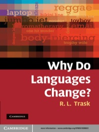 Imagen de portada: Why Do Languages Change? 1st edition 9780521838023