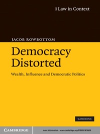 Cover image: Democracy Distorted 1st edition 9780521876650