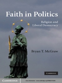 Cover image: Faith in Politics 1st edition 9780521113335