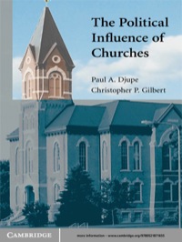 Omslagafbeelding: The Political Influence of Churches 1st edition 9780521871655