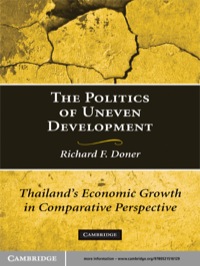 Cover image: The Politics of Uneven Development 1st edition 9780521516129