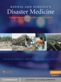 Imagen de portada: Koenig and Schultz's Disaster Medicine 1st edition 9780521873673