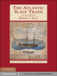 Cover image: The Atlantic Slave Trade 2nd edition 9780521766302