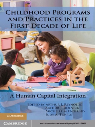 Cover image: Childhood Programs and Practices in the First Decade of Life 1st edition 9780521198462