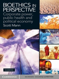 Cover image: Bioethics in Perspective 1st edition 9780521756563