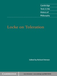 Omslagafbeelding: Locke on Toleration 1st edition 9780521764193