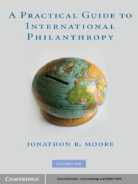 表紙画像: A Practical Guide to International Philanthropy 1st edition 9780521116411