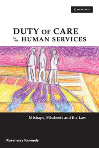 Cover image: Duty of Care in the Human Services 1st edition 9780521720243