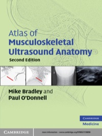 صورة الغلاف: Atlas of Musculoskeletal Ultrasound Anatomy 2nd edition 9780521728096