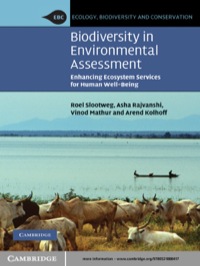 Imagen de portada: Biodiversity in Environmental Assessment 1st edition 9780521888417