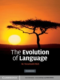 Cover image: The Evolution of Language 1st edition 9780521859936