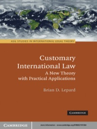 表紙画像: Customary International Law 1st edition 9780521191364