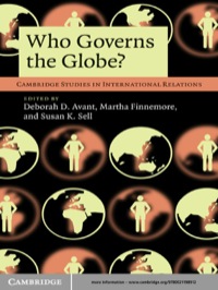 صورة الغلاف: Who Governs the Globe? 1st edition 9780521198912