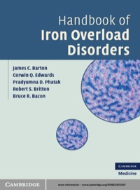 Cover image: Handbook of Iron Overload Disorders 1st edition 9780521873437
