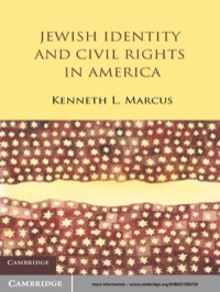 Titelbild: Jewish Identity and Civil Rights in America 1st edition 9780521766739