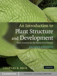 表紙画像: An Introduction to Plant Structure and Development 2nd edition 9780521518055