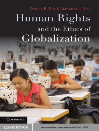 Cover image: Human Rights and the Ethics of Globalization 1st edition 9780521519335