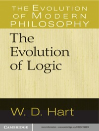 Cover image: The Evolution of Logic 1st edition 9780521766814