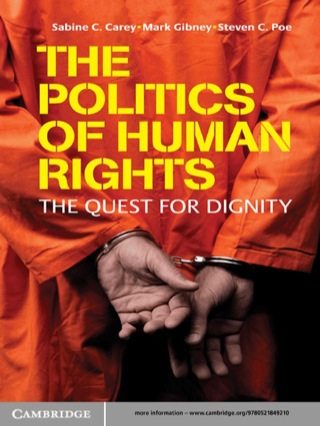 Imagen de portada: The Politics of Human Rights 1st edition 9780521849210