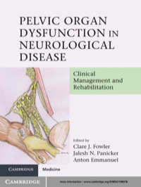 Cover image: Pelvic Organ Dysfunction in Neurological Disease 1st edition 9780521198318