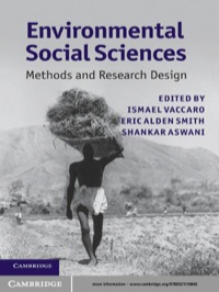 Imagen de portada: Environmental Social Sciences 1st edition 9780521110846