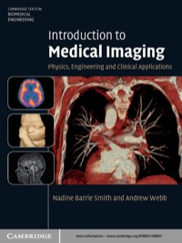 Imagen de portada: Introduction to Medical Imaging 1st edition 9780521190657