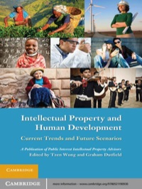 Imagen de portada: Intellectual Property and Human Development 1st edition 9780521190930