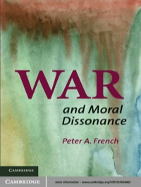 Imagen de portada: War and Moral Dissonance 1st edition 9781107000483