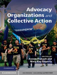 Imagen de portada: Advocacy Organizations and Collective Action 1st edition 9780521198387