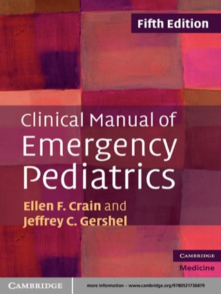 Cover image: Clinical Manual of Emergency Pediatrics 5th edition 9780521736879