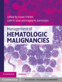 صورة الغلاف: Management of Hematologic Malignancies 1st edition 9780521896405