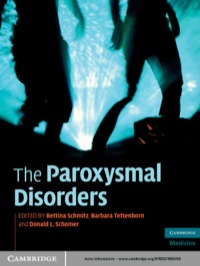 صورة الغلاف: The Paroxysmal Disorders 1st edition 9780521895293