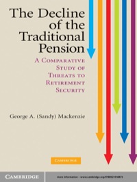 صورة الغلاف: The Decline of the Traditional Pension 1st edition 9780521518475