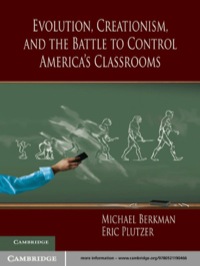 Cover image: Evolution, Creationism, and the Battle to Control America's Classrooms 1st edition 9780521190466