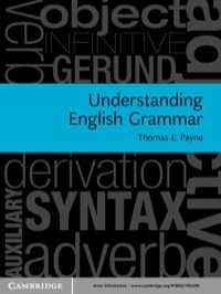 Cover image: Understanding English Grammar 1st edition 9780521763295