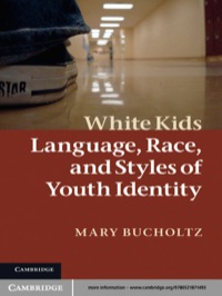 صورة الغلاف: White Kids 1st edition 9780521871495