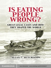 صورة الغلاف: Is Eating People Wrong? 1st edition 9781107000377
