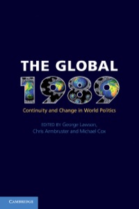 Cover image: The Global 1989 9780521761246