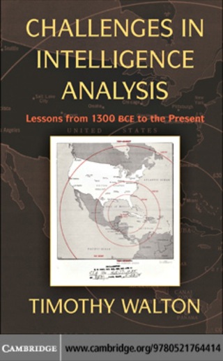 Cover image: Challenges in Intelligence Analysis 9780521764414