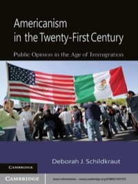 Omslagafbeelding: Americanism in the Twenty-First Century 1st edition 9780521191753